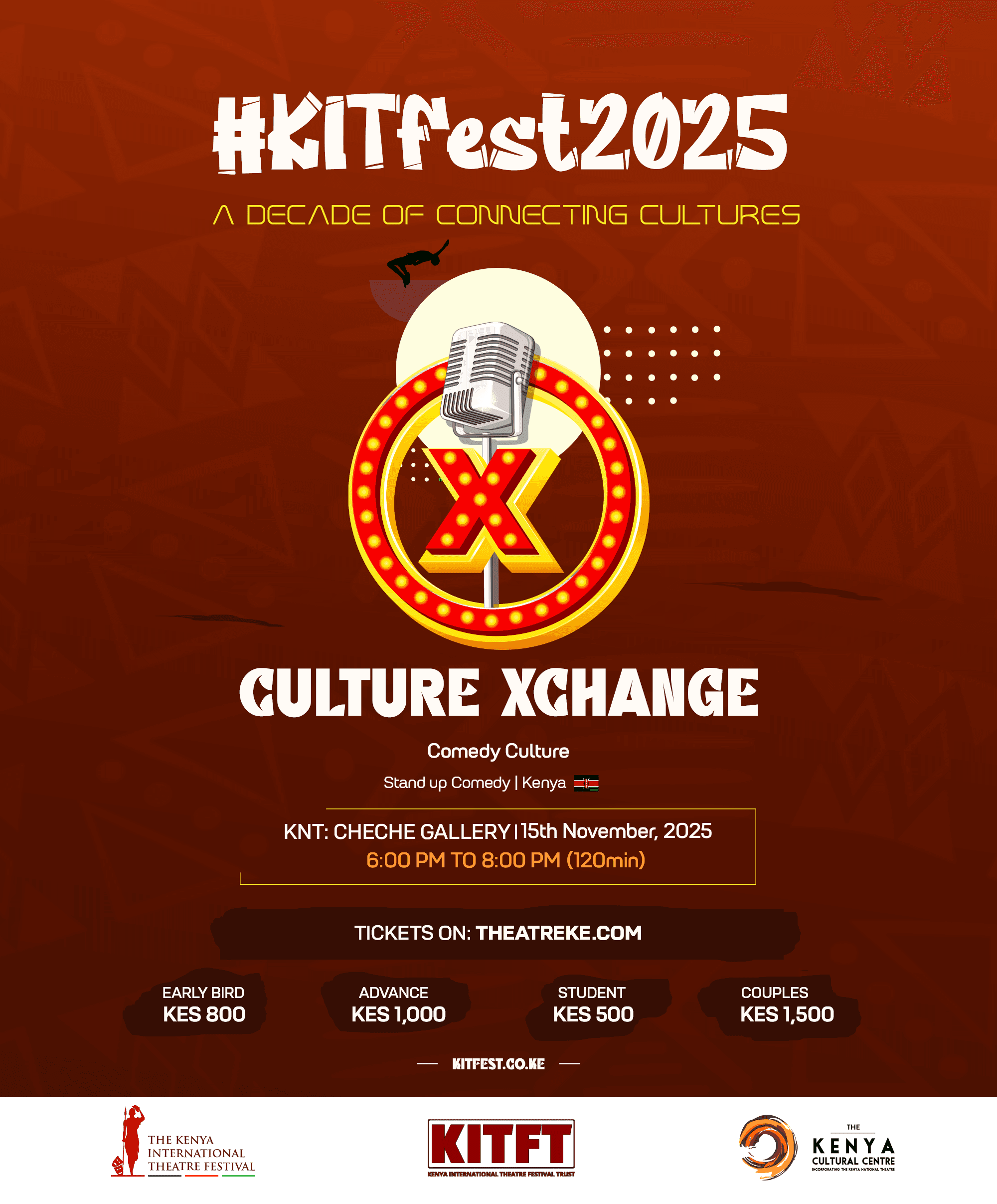 Culture Xchange; An East African Comedy Showcase