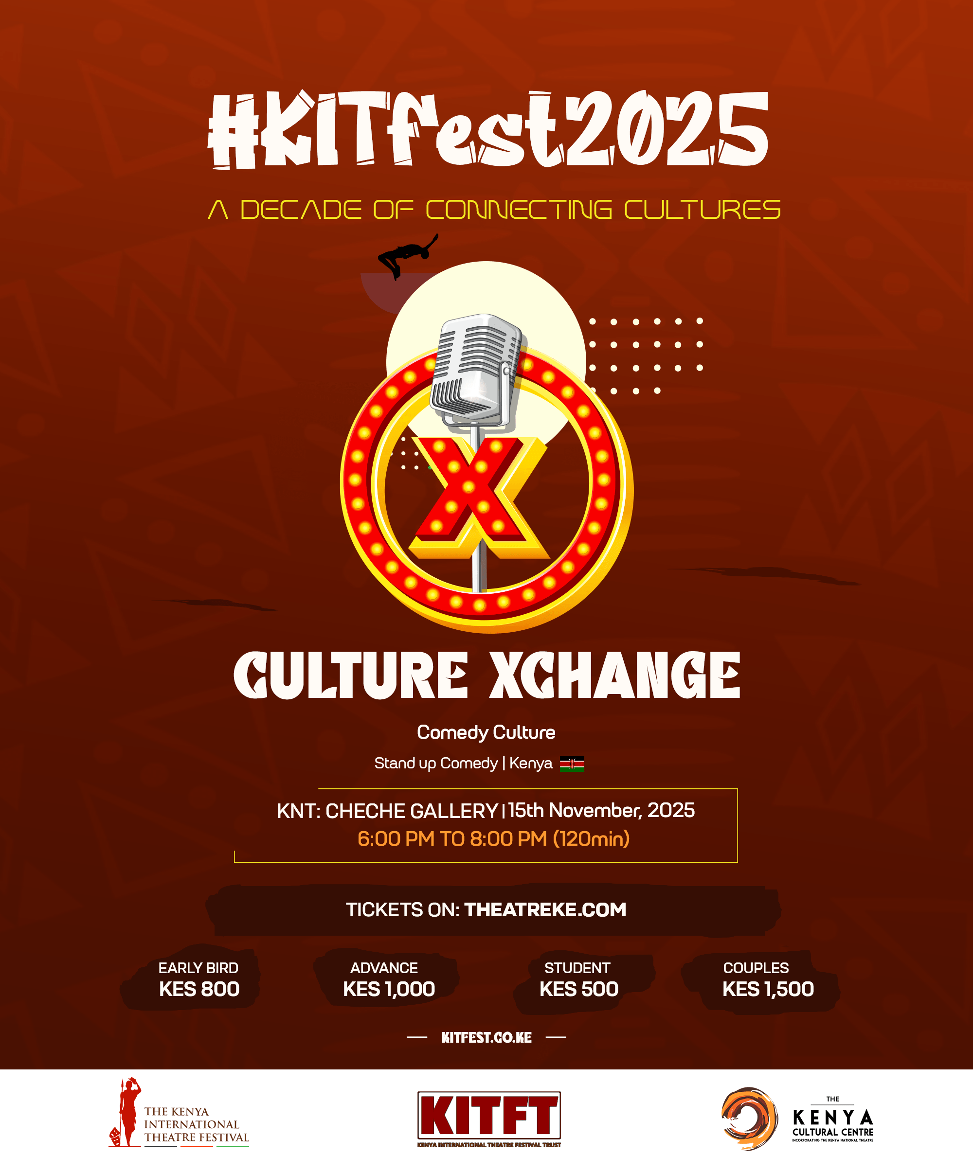 Culture Xchange; An East African Comedy Showcase